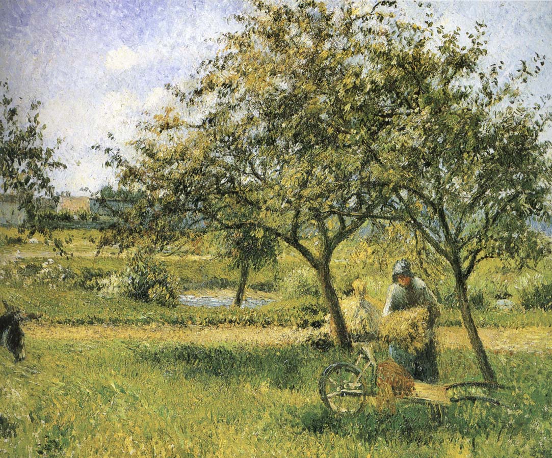 Camille Pissarro Wheelbarrow